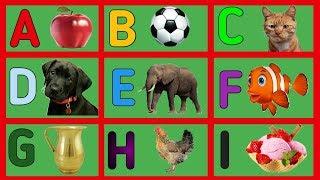 A For Apple, A to Z Alphabets , ABCD Song, Hindi varnamala, Alphabets, phonics sounds of alphabets