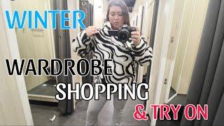 WINTER WARDROBE CHANGING ROOM TRY ON HAUL, NEW PHONE & FAMILY MALL SHOPPING DAY!