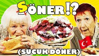 Senioren probieren SÖNER?! (Sucuk Döner) | Oma Geht Steil 