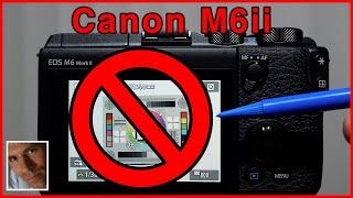 Canon M6II Review- Do Not Buy This Camera for $850- Ergonomics & Usability - 90D vs M6ii