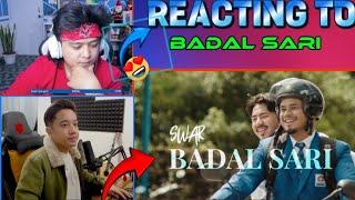 MR JUNIOR & MR HYOZU REACTION TO BADAL SARI || SWAR X JOHN RAI X #cr7horaaa #mrhyozu #mrjunior