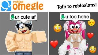 Getting ALL The Girls On Roblox Omegle VOICE CHAT