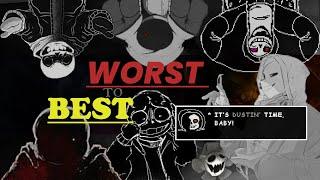 Ranking Every Dusttale take (From Worst to Best)