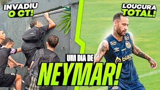 PASSEI UM DIA COM NEYMAR NO CT DO SANTOS!