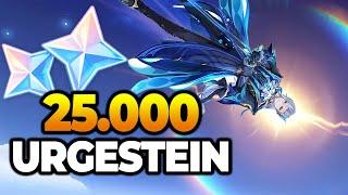 Wie viele Neuvillette Pulls in 25.000 Urgestein?