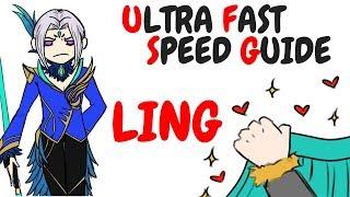 LING | Ultra Fast Speed Guide #25 | Shinmen Takezo | Mobile Legends