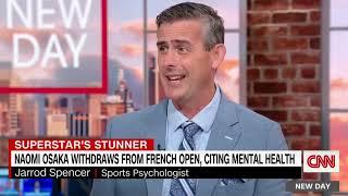 Dr. Jarrod Spencer, sports psychologist, interviews with John Berman of CNN New Day.