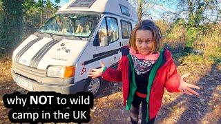 WILD CAMPING in the UK WAS A BAD IDEA; THIS IS WHY! - VAN LIFE UK (SUB ZERO TEMPERATURES)