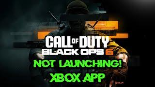 Call of Duty Black Ops 6 Not Launching From Xbox App/Microsoft Store PC FIX