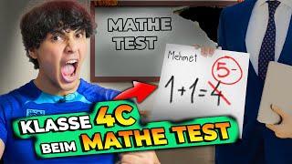 Die KLASSE 4C eskaliert beim MATHE TEST  | Schule mit 4C | Mohi__07