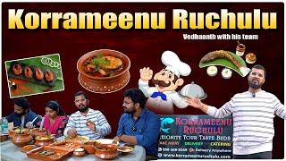 #KorrameenuRuchulu FOOD VLOG || VEDHAANTH WITH HIS TEAM || #FOODVLOGS  ||VEDHAAN TV