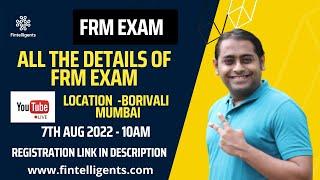 Introduction to FRM Exam - All the Details | FRM Level 1 |  WhatsApp +91 9819137880 #frm #frmexam