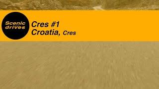 Cres #1 (4K) in Croatia - Slow TV. Scenic drives - The road trip quarterly