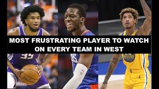 Most Frustrating NBA Player To Watch From Every Team In 2021 Western Conference