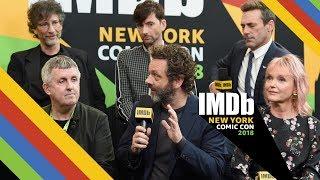 David Tennant, Michael Sheen and Jon Hamm Talk "Good Omens" | NYCC 2018