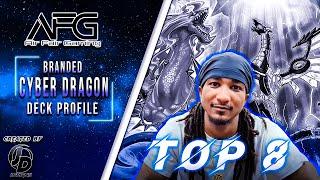 TOP 8 BRANDED CYBER DRAGON DECK PROFILE!