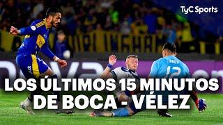 FINAL INFARTANTE de BOCA - VÉLEZ en COPA ARGENTINA 2024: TRES GOLES en 15 MINUTOS 