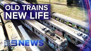 Old trains find new life after being taken off the rails | Nine News Australia