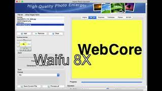 Super Photo Upscaler for Mac - Waifu2x