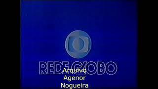 Encerramento -  Globo  10  de Julho de 1983