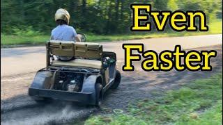 Golf Cart Build-Speed Testing