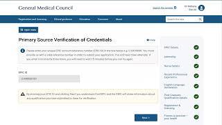 GMC Registration & EPIC Verification - What is after MRCS