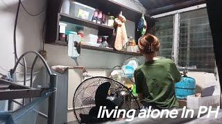 living alone in the Philippines: random days, friday night, commute vlog, office work | silent vlog