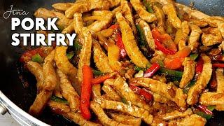 Pork Stir Fry | Stir Fry Pork with Oyster Sauce | Pork Recipes | Easy Pork Stir Fry | Best Pork Stir