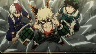 Deku, Bakugou And Todoroki Working Together To Escape/OVA - (Dub)