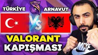 TÜRKİYE vs ARNAVUTLUK | S2G VALORANT TAKIMI İLE ÜLKELER KAPIŞMASI!! | Barış Can