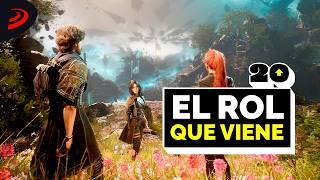 Los 20 JUEGOS DE ROL y ACTION-RPG MÁS ESPERADOS de 2025