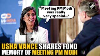 ‘Very special…’: US Second Lady Usha Vance recalls meeting with PM Modi during India visit