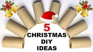 Totally New Christmas DIY Ideas  Easy Toilet Paper Rolls Craft ⭐️ Handmade Home Decoration