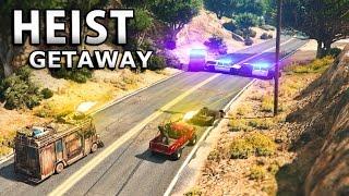 GTA V - HEIST GETAWAY [4K]