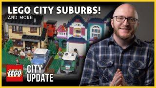 A Brief Lego City Update. Starting the Residential Neighborhood!