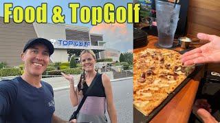 Night Out and Inside Look at Orlando's TopGolf: Great Food, Golf, and Fun!!