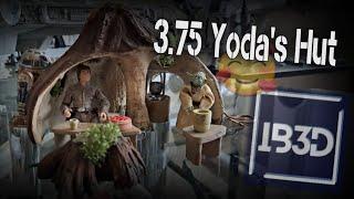 Yoda's Hutt by IB3D | Star Wars 3.75 3D Printed DIORAMA