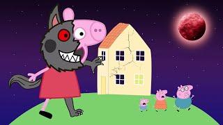 Peppa Pig Turns Into A Werewolf - Peppa Pig Horror Animation