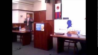 Illegal Immigration. Alan Hyde v. Hans von Spakovsky at Rutgers Federalist Society (Newark)-1