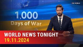 1,000 days at war | World News Tonight