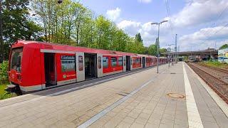 S5 S-Bahn Hamburg Mai 2024 Mitfahrt Cab view