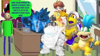 Dark Sugar Bowser Jr. Chews Ice In Class/Grounded