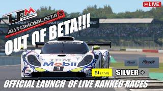  LIVE: AMS2 + LFM NEW Official Ranked Racing - Joint The Chat!