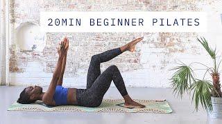 20 MIN PILATES WORKOUT FOR BEGINNERS -  AT HOME CORE PILATES
