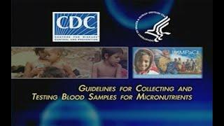 Guidelines for Collecting and Testing Blood Samples for Micronutrients