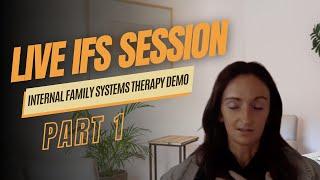 Real IFS Therapy Session: "Ashley" Part 1 - Internal Family Systems Therapy Demo