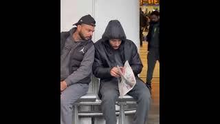 Reading newspaper fight#funny #comedy #shortsvideo #shorts