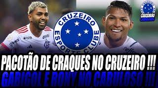 GABIGOL E RONY NO CRUZEIRO !!! Cruzeiro mira contratações de Gabigol e Rony para 2025 !!!