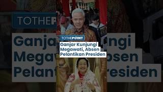 Tak Ikut Hadiri Pelantikan Presiden di Istana, Ganjar Tampak Memasuki Kediaman Ketua Umum PDIP