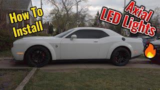 How to install led side markers on a WIDEBODY CHALLENGER!!